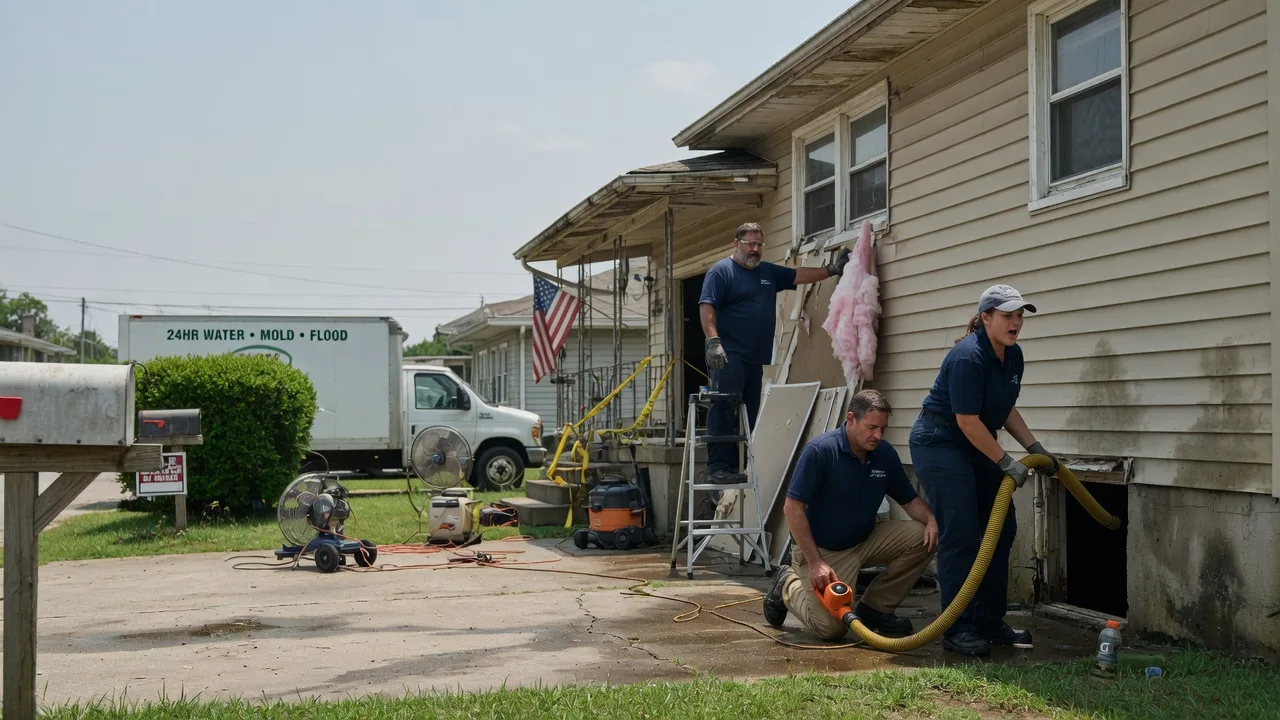 Water Damage Repair in Denton, GA near me